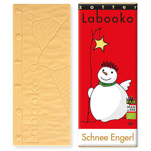 Labooko Schnee Engerl 35g Zotter Schokolade