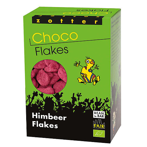 Choco Flakes - Himbeer-Flakes | Zotter Schokolade