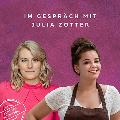 Julia Zotter im "Die QuotenFrau" Podcast-Interview