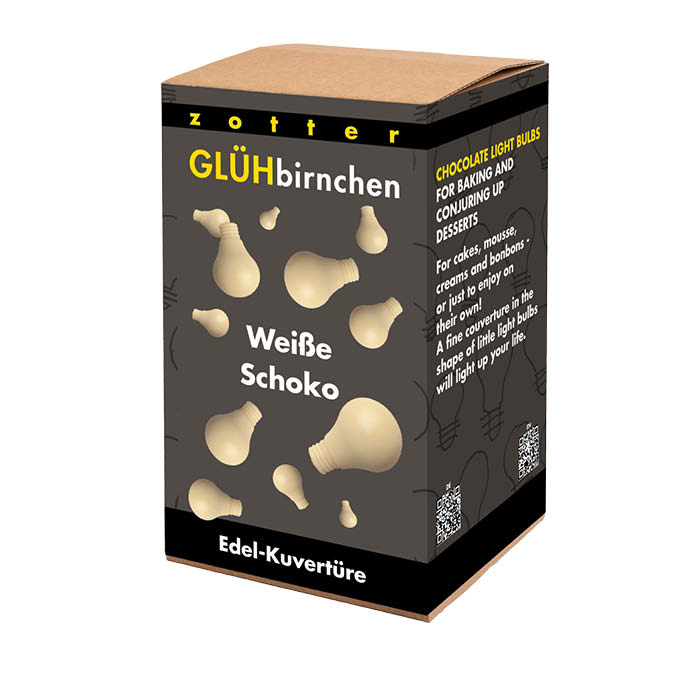 Image of Glühbirnchen – Weiße Schokolade 1300g