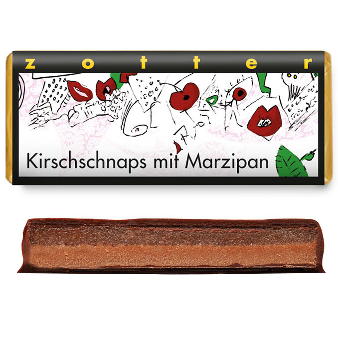 Image of Kirschschnaps mit Marzipan