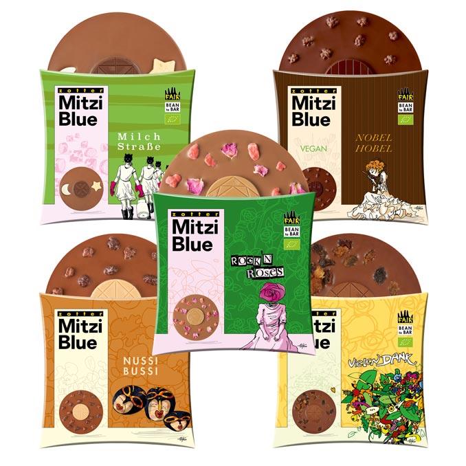 Sample box - Mitzi Blue & Squaring the Circle, 70g