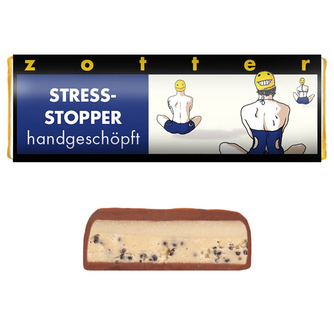 Handgeschöpfte Schokoladen - Stress Stopper